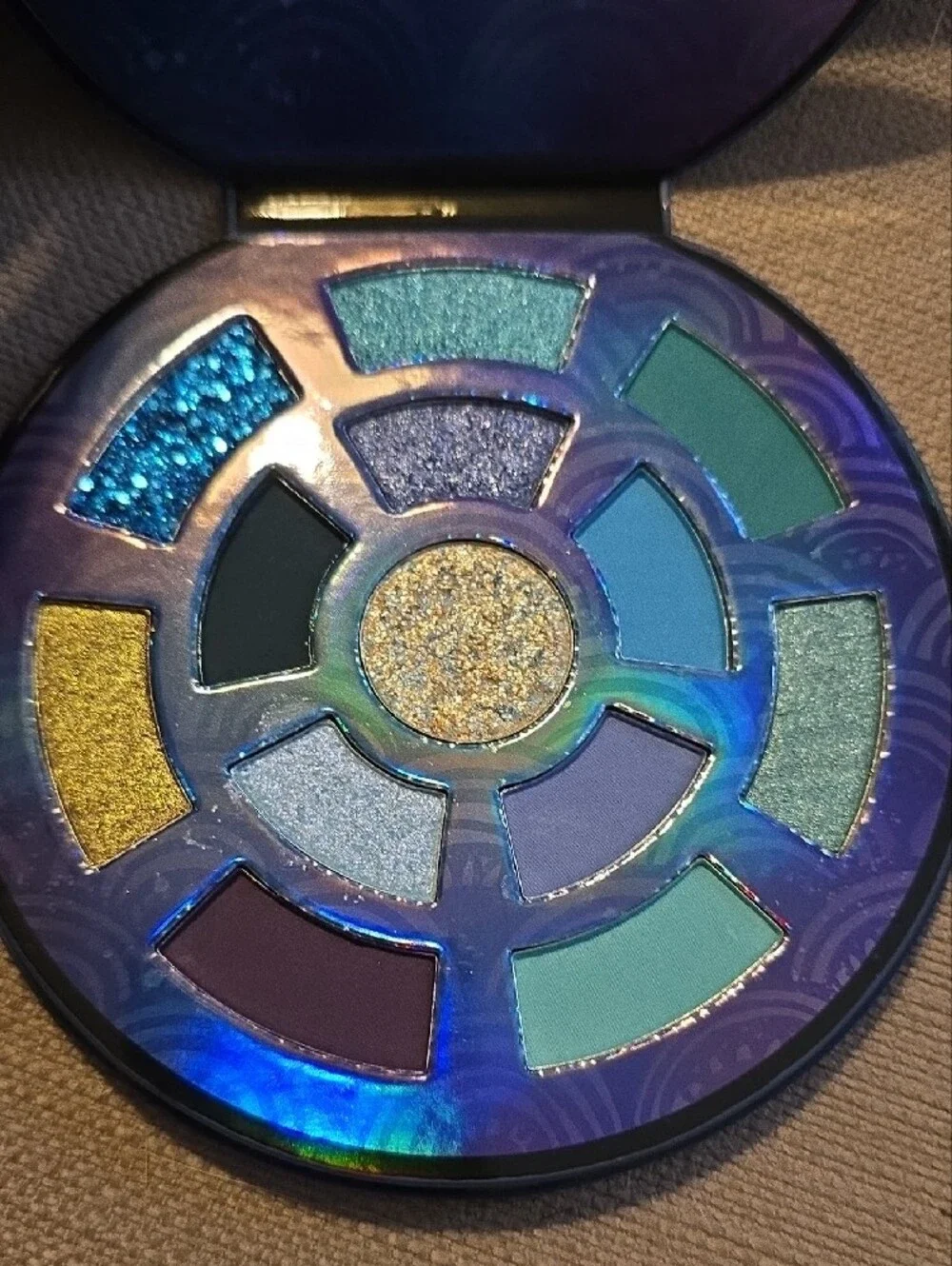 Spoiled Water Element Eyeshadow Pallette - Blue, Purple, & Teal